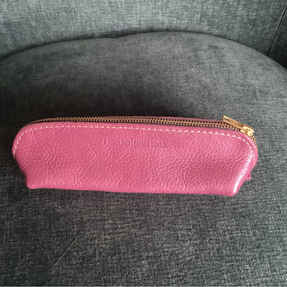 Portland Leather Goods Zip Pouch Like New